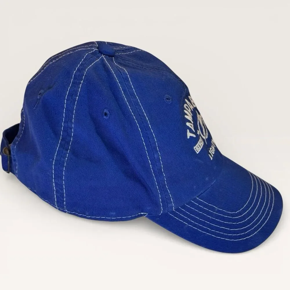 Tampa Bay Lightning Retro‎ Dad Hat w/ Enamel Pin - Licensed